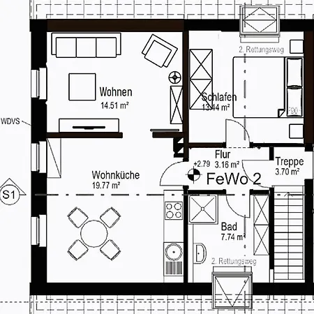 Apartment Paradiesische *